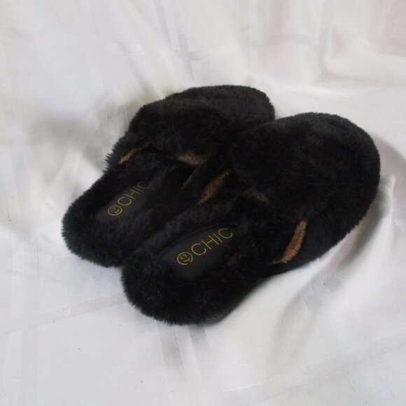 Soft as Mink Slides Size Small 36 New No Box - Picture 2 of 5